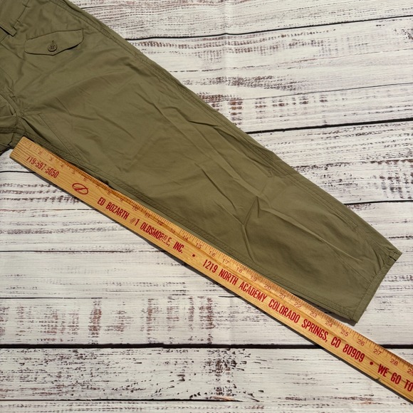Kut From the Cloth Utility Pants Capri Khaki Woman's Size 2 (Fits‎ 31x25) - Picture 8 of 15